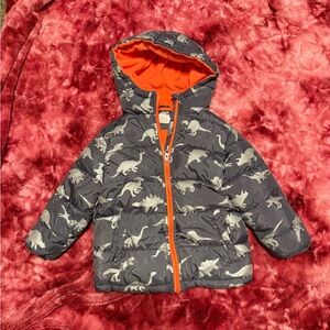 Wonder Nation Gray and Orange Jacket 4T